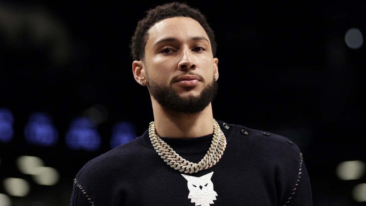 Ben Simmons is back in the trenches. Photo by Adam Hunger/Getty Images.