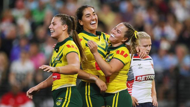 The Jillaroos blew England off the park on Sunday. Image: Getty