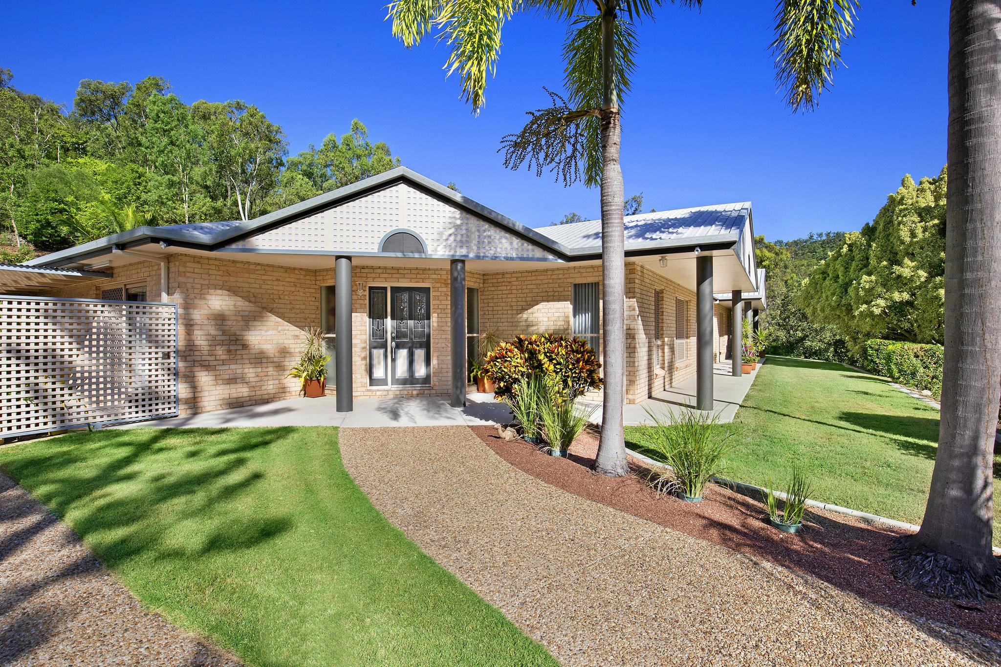 Front entrance of 4A Whiteley Street Frenchville. Picture: Contributed