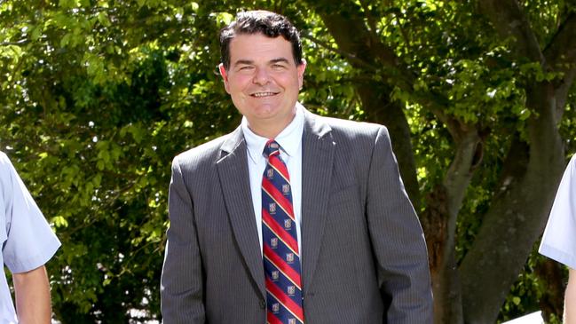 Brisbane Grammar School headmaster Anthony Micallef. Picture: Steve Pohlner)