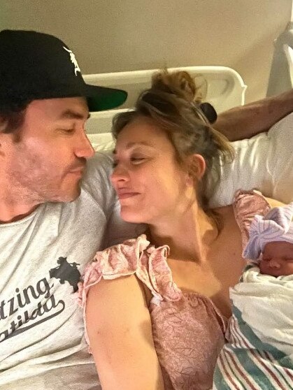 She welcomed Matilda with her partner, actor Tom Pelphrey, in March.