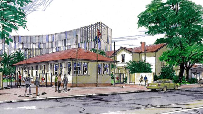 A new artist’s impression of the revamped Repatriation General Hospital.