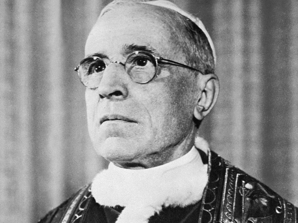 Pope Pius XII was one of three popes named Pius in the 20th Century. Picture: AFP