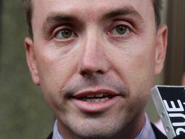 James Ashby leaves The Federal Court in Sydney. Today Ashby won appeal against  his former employer Peter Slipper.