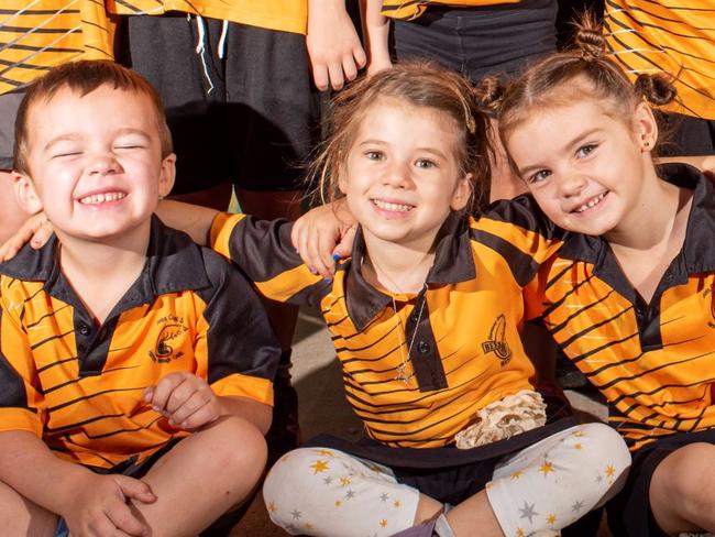 05/08/2020 - A1 BEES CREEK PRIMARY(Back row left to right)Bodhi Brearley, Ava Cameron, Taylor Jones, Chelsea Johnston, Malaika Abdulrahaman(Centre Row)Charlie Shea, Oscar Smith, Alyssa Shiosaki, Navyah Brabrook, Spencer Meyering, Harrison Grey, Taz Clayton(Front row)James McCamley, Nina Whitaker, Emma Murphy Picture: Carol Cook