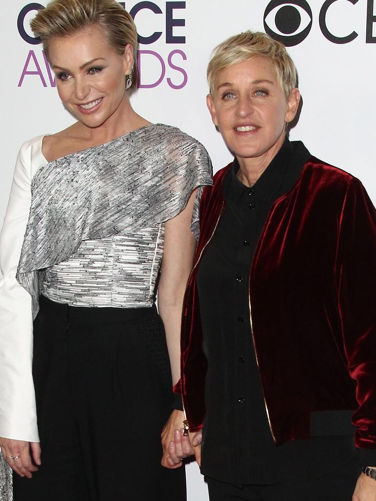 DeGeneres (right) and her wife Porta de Rossi were invited to Frogmore Cottage. Picture: AFP Photo/Tommaso Boddi