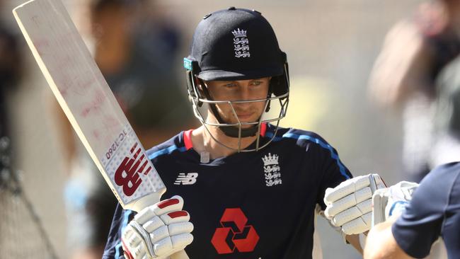 Joe Root is still learning his role as captain. (Photo by Ryan Pierse/Getty Images)