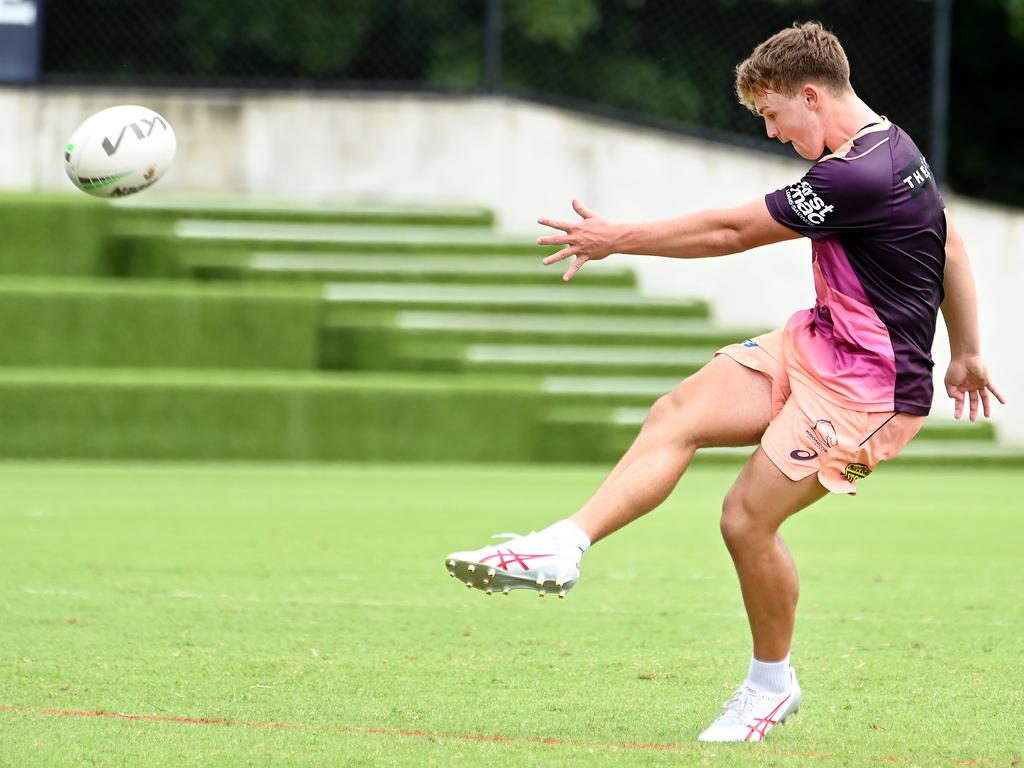 Black is being groomed to take over the halfback position when Adam Reynolds retires. Picture: John Gass