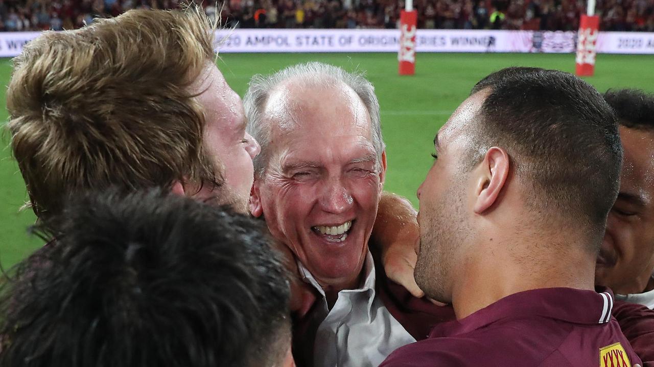 Wayne Bennett orchestrated Queensland’s memorable 2020 Origin series win.