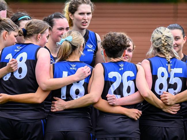 Melbourne University feared it would have to fold if not for the action of the AFL. Picture: Dennis Timm/VAFA Media.