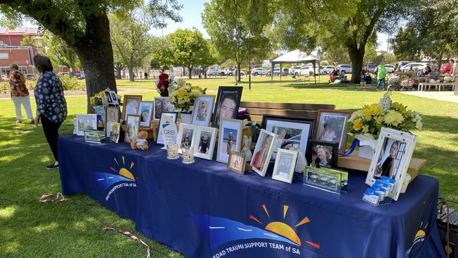 An event was held at Prospect in honour of World Day of Remembrance for Road Traffic Victims, hosted by the RTST. Picture: Evangeline Polymeneas