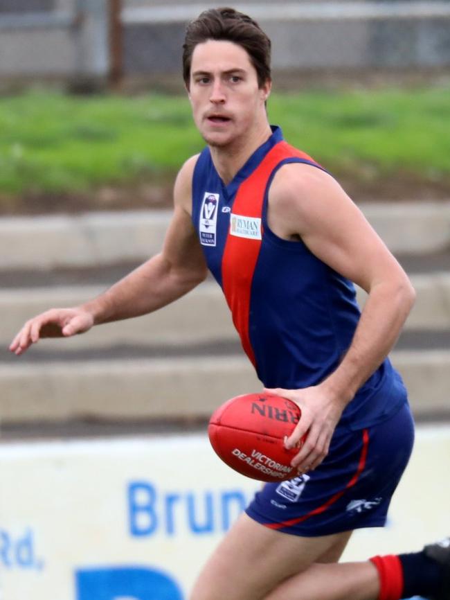 Lochie Dickson in action for Coburg.