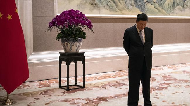 Xi Jinping, at the Diaoyutai State Guesthouse in Beijing, is expected to visit Japan next year. Picture: AP