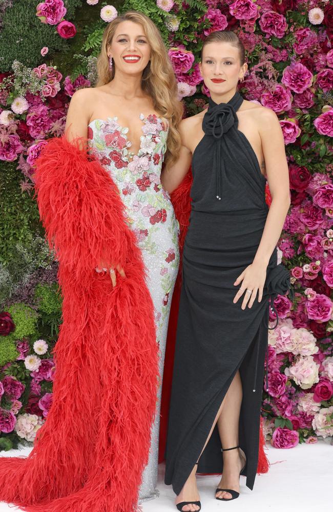 Blake Lively and Isabela Ferrer. Picture: Lia Toby/Getty Images