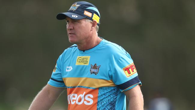 Titans coach Garth Brennan is feeling the heat. Picture: Getty Images