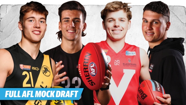 AFL Draft 2021: Full Mock Phantom Draft, Every Pick, Your Club’s ...