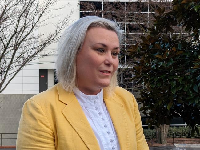 Tasmanian Labor health spokeswoman Anita Dow calling for an independent review into the performance of Launceston General Hospital's emergency department. Picture: Alex Treacy