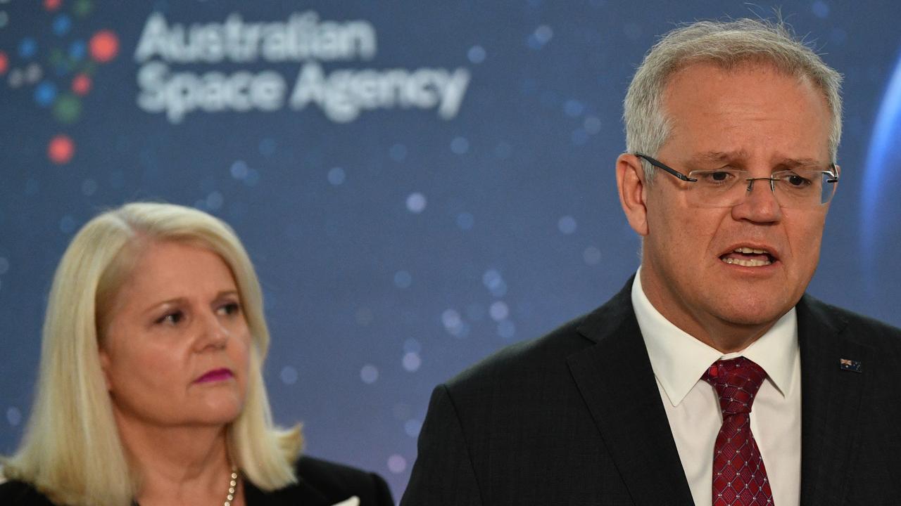 The offices of former prime minister Scott Morrison and former home affairs minister Karen Andrews have had their election day actions revealed in a new report. Picture: AAP Image / David Mariuz