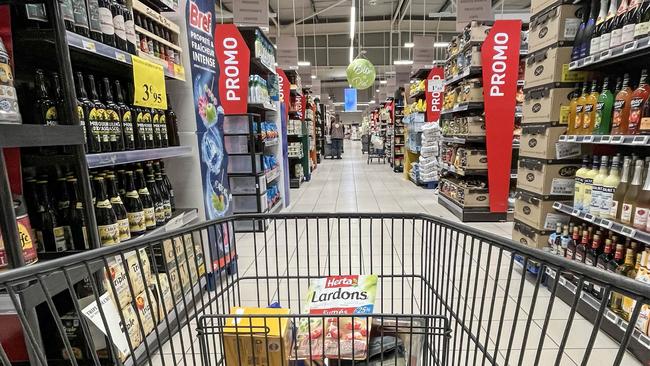 Unauthorised deductions by supermarkets from money they owe food and grocery suppliers has emerged as a major industry-wide problem. Picture: AFP