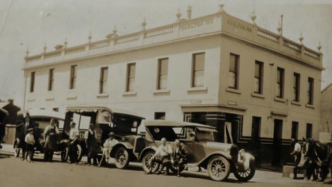 Now demolished Corkman Irish pub in the 1940s when it was the Carlton Inn.