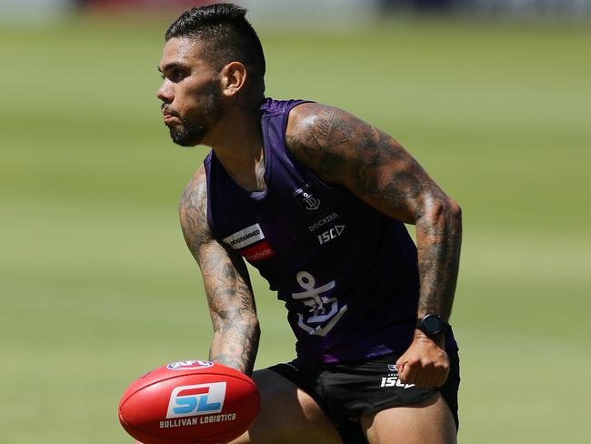 Michael Walters could benefit from a more attacking game plan at Fremantle.