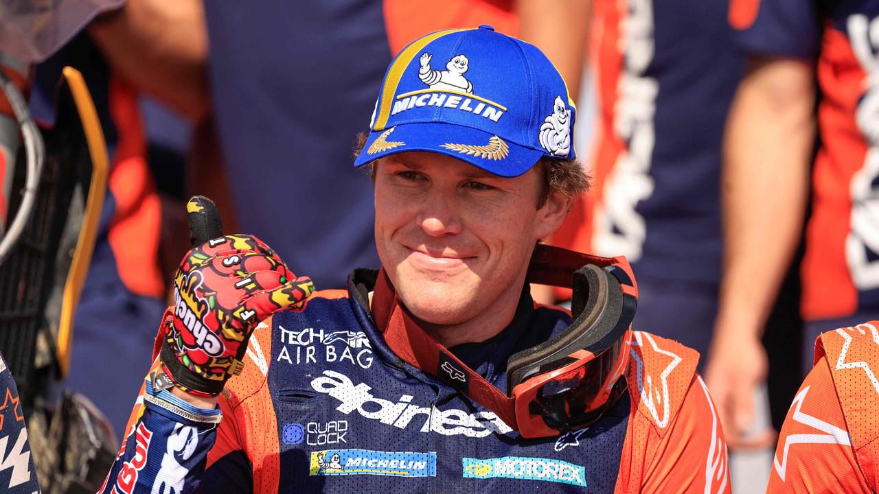 ‘Instant chills’: Sanders wins Dakar Rally; second Aussie to win classic