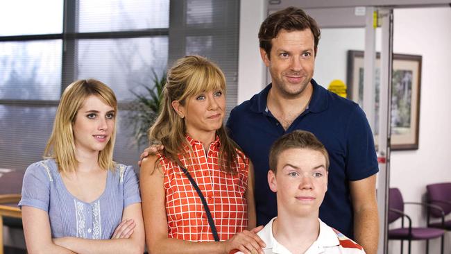 Jennifer Aniston and Jason Sudeikis star in We're the Millers. Picture: AP Photo