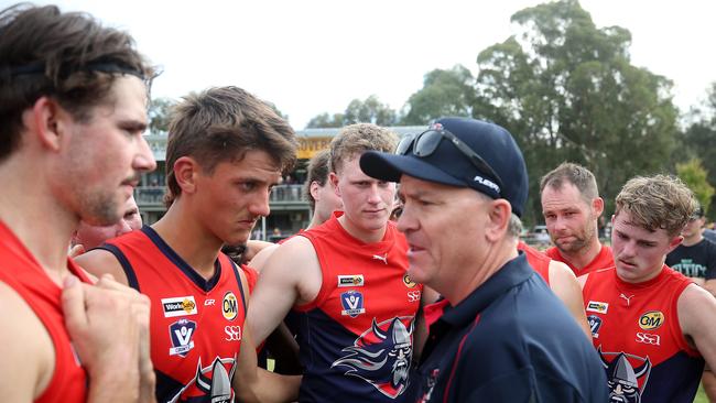 Marc Almond was appointed coach of Wodonga Raiders last year. Picture: Yuri Kouzmin