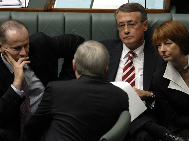 Kevin Rudd says he should have chosen Lindsay Tanner over Wayne Swan as treasurer and that Tanner had warned him against aligning himself with Julia Gillard. Picture: Supplied