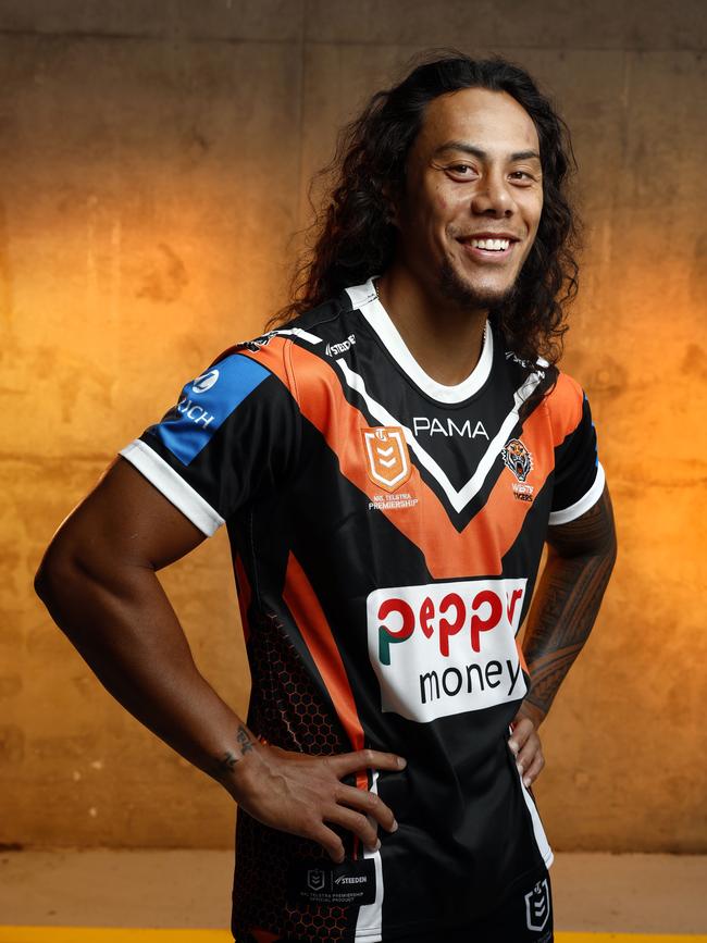 Jarome Luai has Tigers fans excited for 2025. Picture: Richard Dobson