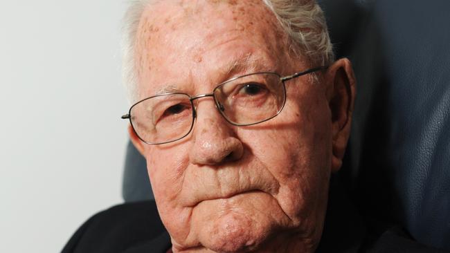 WWII veteran Ronald Haysom from Sunnybank Hills has a lot of memories to share. Photo: Paul Guy