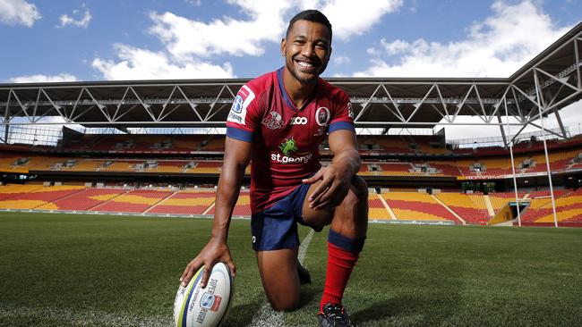 Aidan Toua is happy to be back in Brisbane.