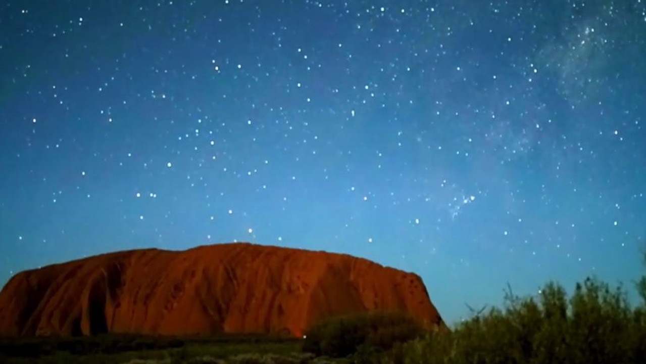 The contestants fly to the Northern Territory for an amazing Uluru dining experience. Picture: Channel 10