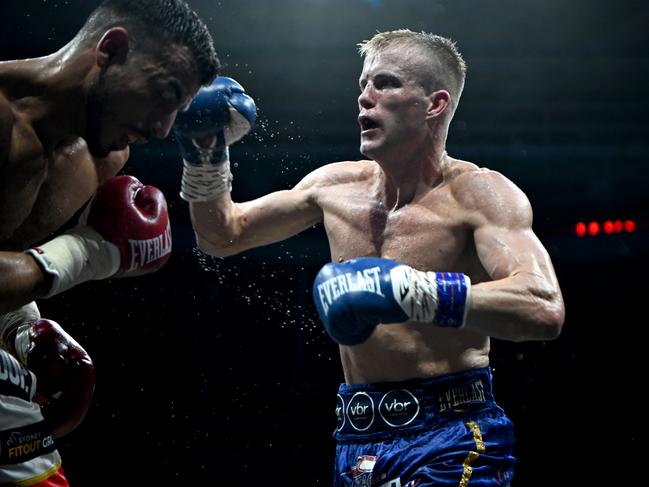 Liam Wilson will take on Argentina’s Ayrton Gimenez. Picture: Scott Davis / Ace Boxing