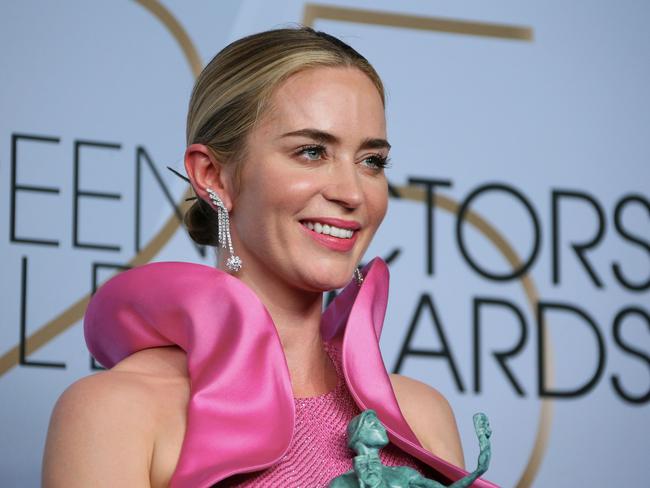 Emily Blunt starred alongside Tom Cruise in the Edge of Tomorrow. Picture: Jean-Baptiste Lacroix/ AFP.