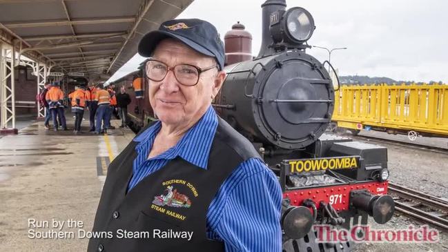 Steam train nostalgia ride