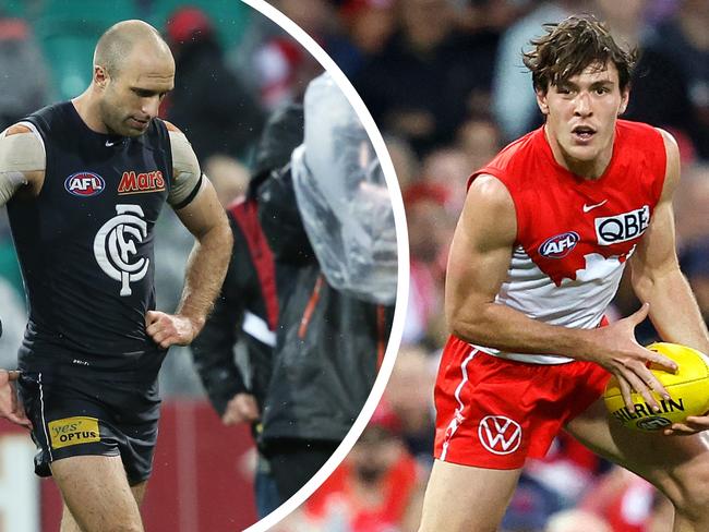 Chris Judd and Errol Gulden