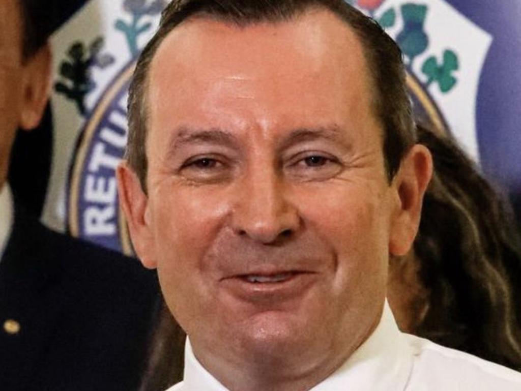 WA Premier Mark McGowan is being accused of allowing a double standard. Picture: Colin Murty