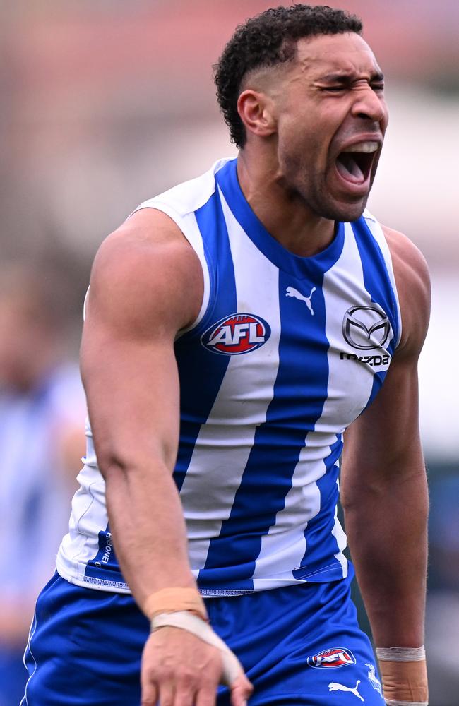 Aiden Bonar left the Roos last year. Picture: Steve Bell/Getty Images