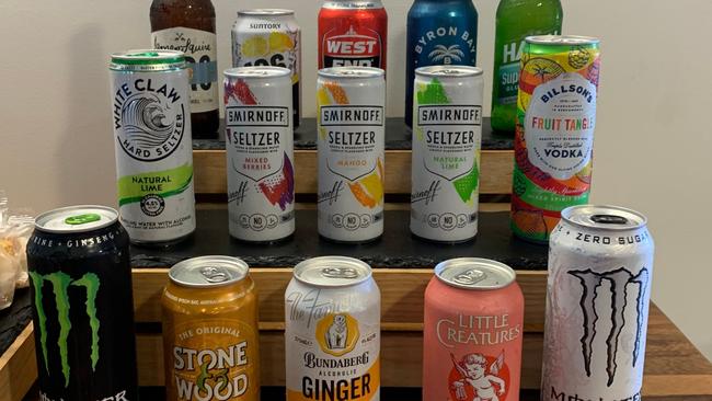 Ten canned beverage options have been added to the oval's drinks list, including hard seltzers and gluten-free beers.