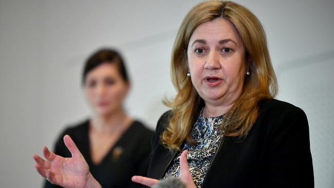 Queensland Premier Annastacia Palas­zczuk has described the interim findings as “perhaps one of the most concerning reports that our state has seen’. Picture: John Gass