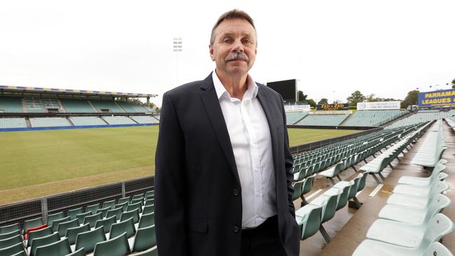Parramatta Eels chairman Steve Sharp is among a group taking action against the NRL.