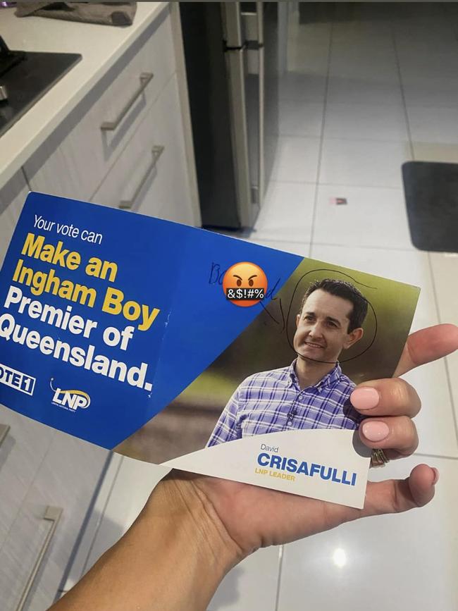 Nick Dametto has called out David Crisafulli for the LNP’s how to vote card that was sent out in Ingham.