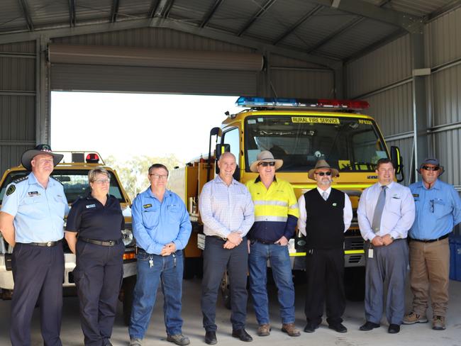 While visiting Emerald on August 25, Minister for Water Glenn Butcher revealed the Iona Rural Fire Brigade would be better prepared to provide local emergency responses thanks to a land grant from Sunwater, as well as $200,000 to develop facilities and infrastructure at the site.