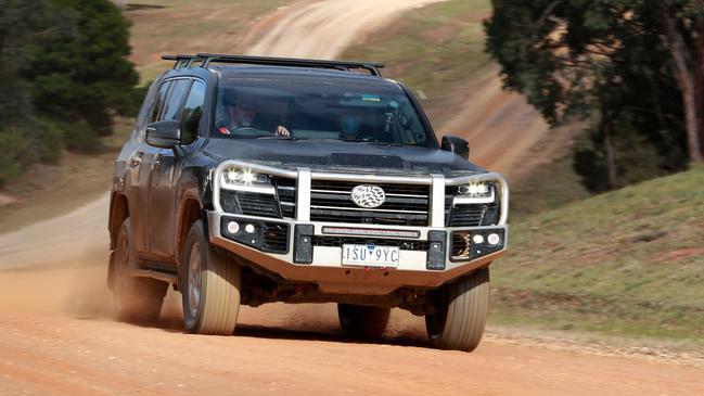 The new Toyota LandCruiser 300 Series has been extensively tested in Australia.