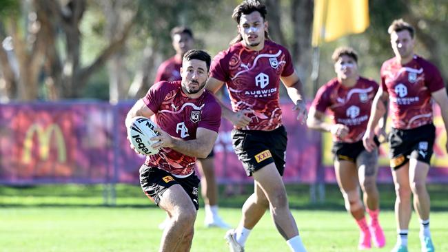 Ben Hunt hasn’t let his trade request distract him or his Queensland teammates. Picture: Bradley Kanaris/Getty Images