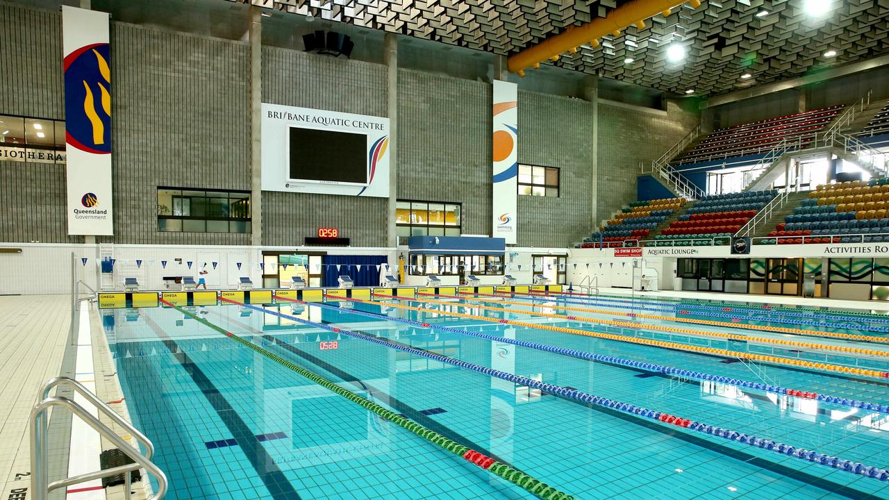 Brisbane’s Aquatic Centre is also due for an upgrade. Picture: Richard Walker