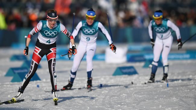 Olimpiade Musim Dingin PyeongChang;  Pemain ski Austria Teresa Stadlober salah belok