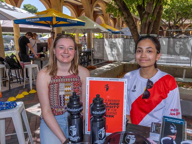 Adelaide Uni’s O-Week welcome fiesta. Picture: Ben Clark