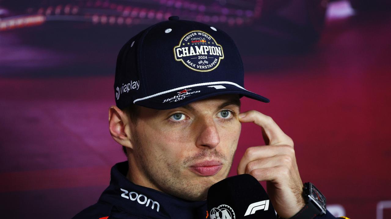 Max Verstappen dropped a retirement hint after winning fourth title. (Photo by Clive Rose/Getty Images)